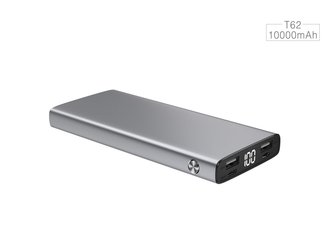 Batería externa MagSafe Qi 10.000mAh. MagSafe compatible con iPhone 12 y  superiores. Carga Qi universal.