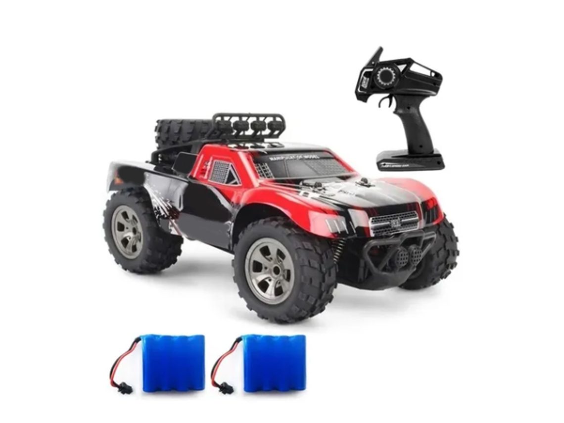Camión De Control Remoto 1:18, Camión Eléctrico De Alta Velocidad Off Road, Juguete Rc 2.4ghz Para Niños