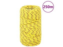 Cuerda De Barco Polipropileno Amarillo 2 Mm 250 M