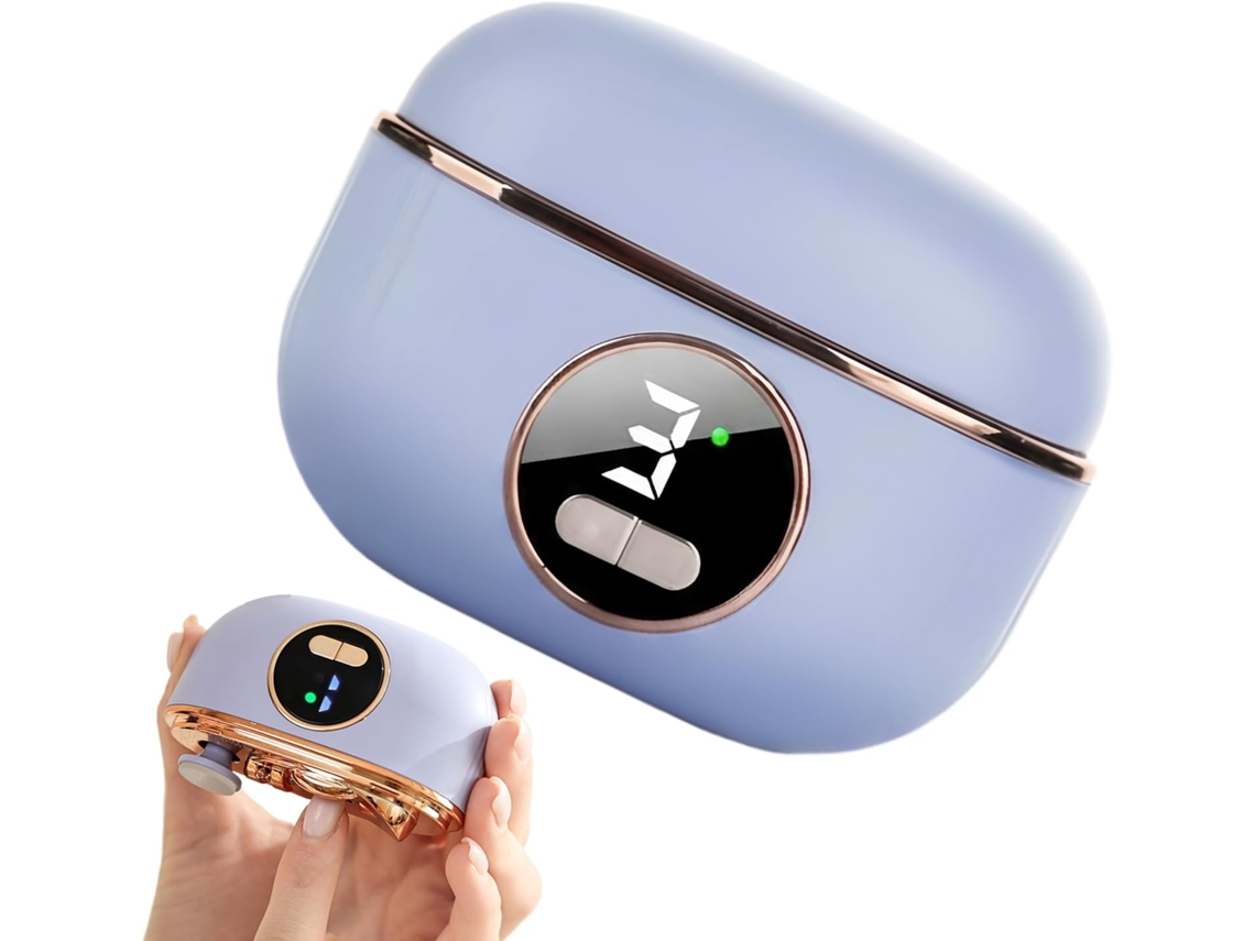 Cortador De Uñas Électrique - Ponceuse Automático Ajustable Avec Finition Douce Affichage Numérique Led