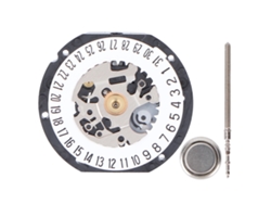 Repuestos Para Movimiento De Reloj De Cuarzo Vx12 Con 3 Manecillas Y Accesorios De Repuesto Con Batería Sr621sw.