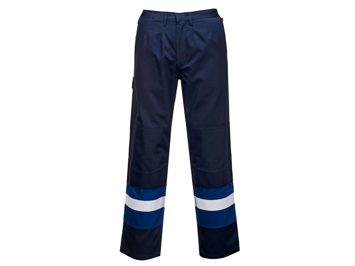 Pantalón Bizflame Plus: Alta Visibilidad Y Durabilidad Azul Marino / Xxxl
