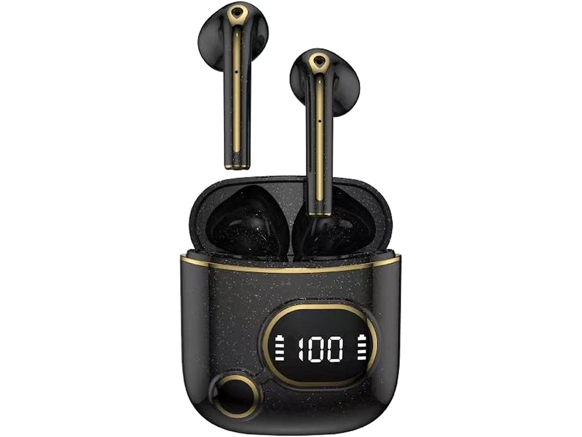 True Wireless 5.1 Ipx7 Auriculares Bluetooth impermeables con micrófono con cancelación de ruido para ocio
