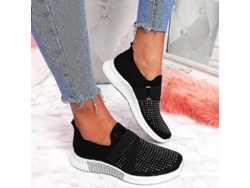 2026-zapatos Slip-on Mujer Con Suela Ortopédica Zapatillas De Moda Plataforma Para Caminar
