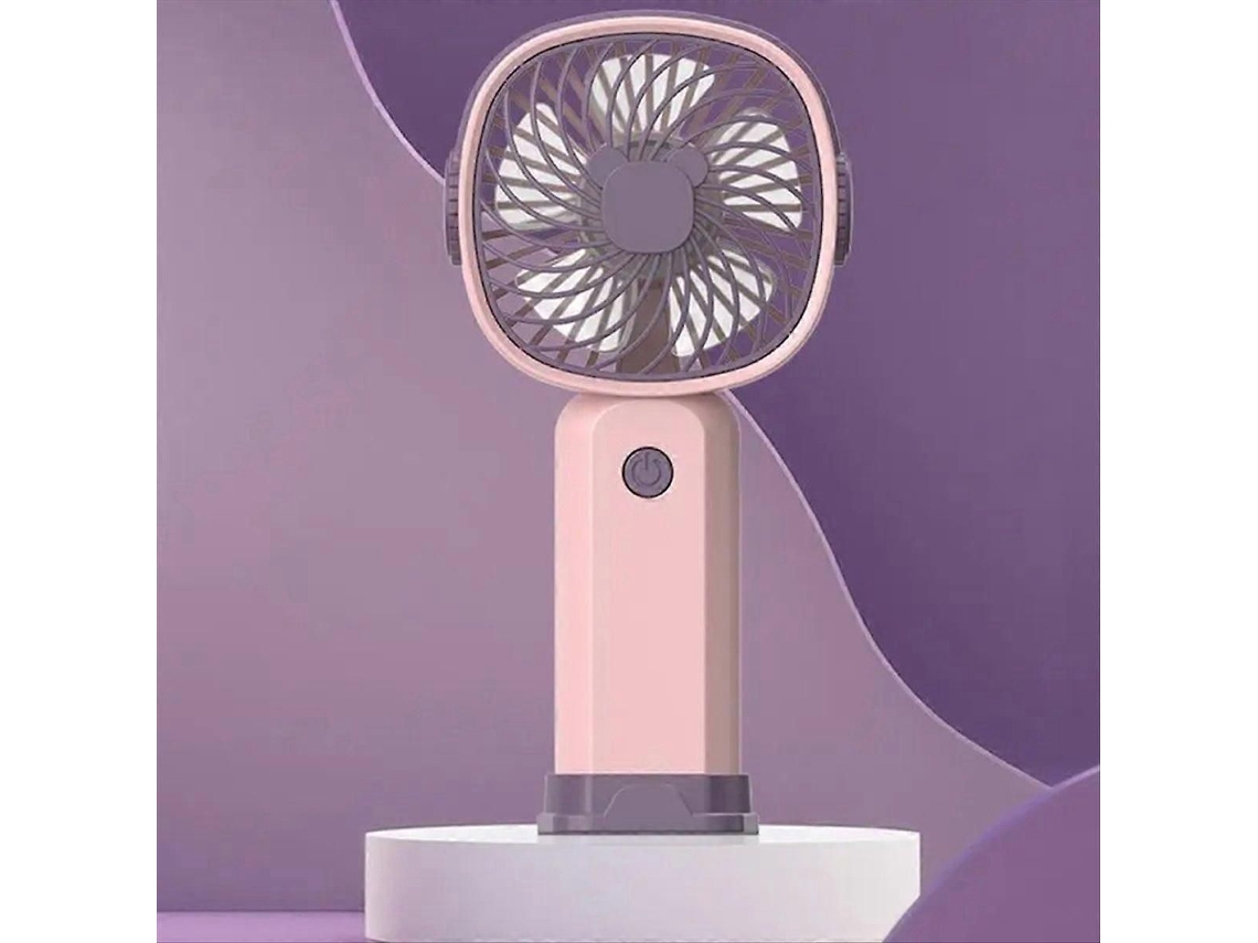 Ventilador portátil pequeño para exteriores, recargable, con 3 velocidades.