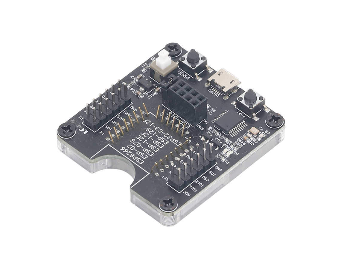 Protoboard e programador para módulos ESP8266, ESP12F, ESP07S, ESP12E, ESP01S, ESP12S e ESP01.