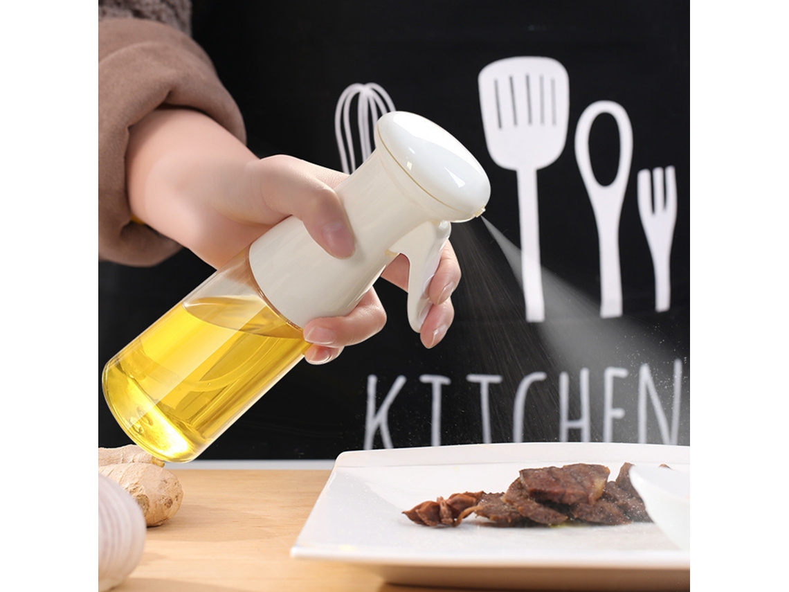 Pulverizador De Aceite Recargable De 220 Ml Para Cocina, Barbacoa, Ensaladas, Aceite De Oliva, Libre De Bpa.