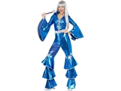 Disfraz de Mujer DISFRAZZES Disco Dancing Dream Azul (Talla: S - 36/38)