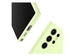 Carcasa de Silicona SAMSUNG Galaxy S24 Ultra Verde Claro