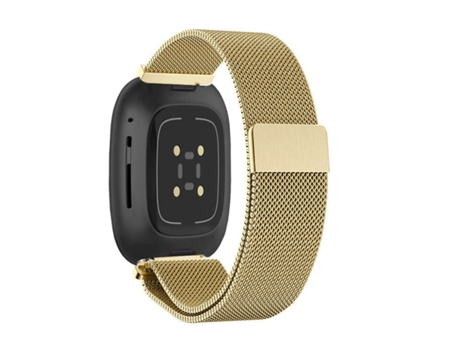 Correa Pulsera Milanese Mesh para Fitbit by Google Versa 3 Gold