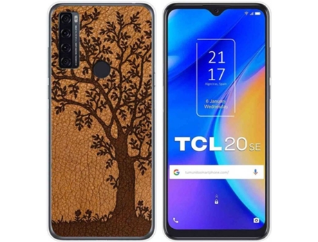 Carcasa TCL 20 SE TUMUNDOSMARTPHONE Cuero 03 Multicolor