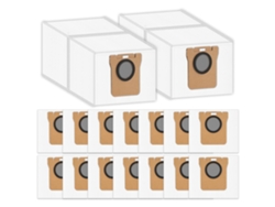 Bolsas para el polvo, accesorio para aspiradora Yuysan compatible con Xiaomi Mi Robot Vacuum X20 Max/X20 Pro (16 unidades)