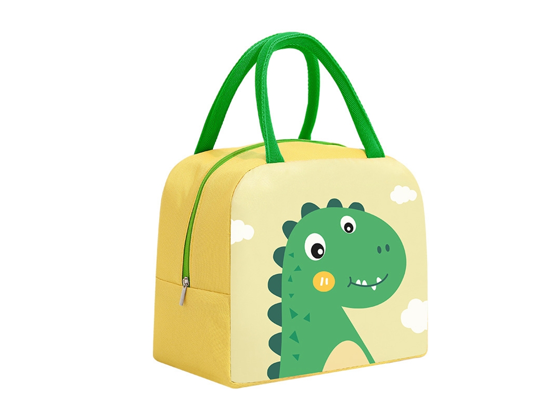 Bolsa De Almuerzo Con Diseño De Dinosaurio Para Niños, Resistente A La Humedad Y Aislante.