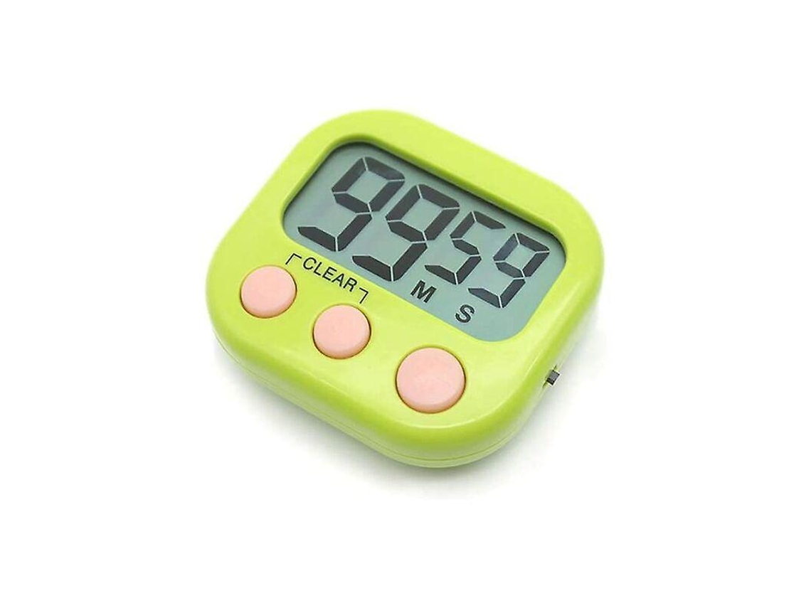 Stoppuhr Digital Elektronischer Kochtimer Con Display Lcd Grande Magnetico Contador Regresivo Y Ascendente 99 Min 59 Seg