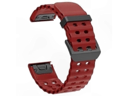 Pulsera Ocean Silicone con sistema de liberación rápida de 22 mm, compatible con relojes inteligentes y GPS de 47 mm. GOKOCO