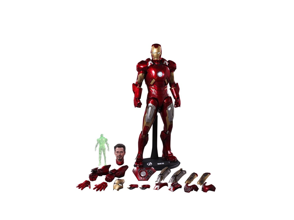 Figura Hot Toys MMS185 - Marvel Comics - The Avengers - Iron Man Mark 7 Deluxe Version