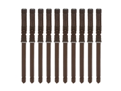 Kit De 10 Soportes Ocultos Para Estantes De Estanterías - Accesorio De Soporte