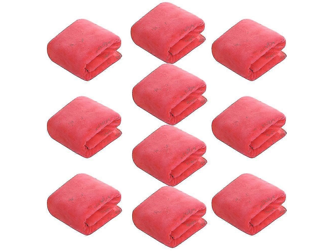 Toallas de peluquería (paquete de 10) de secado rápido para cabello, manos y rostro. Para usar en casa, salón, spa y barbería. Rosewell.