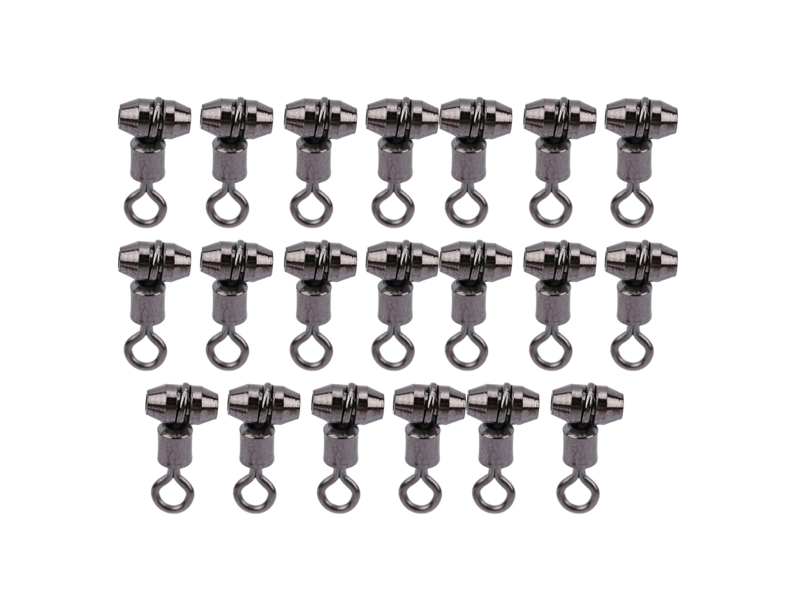Conector de engranaje giratorio de cobre europeo, 20 unidades