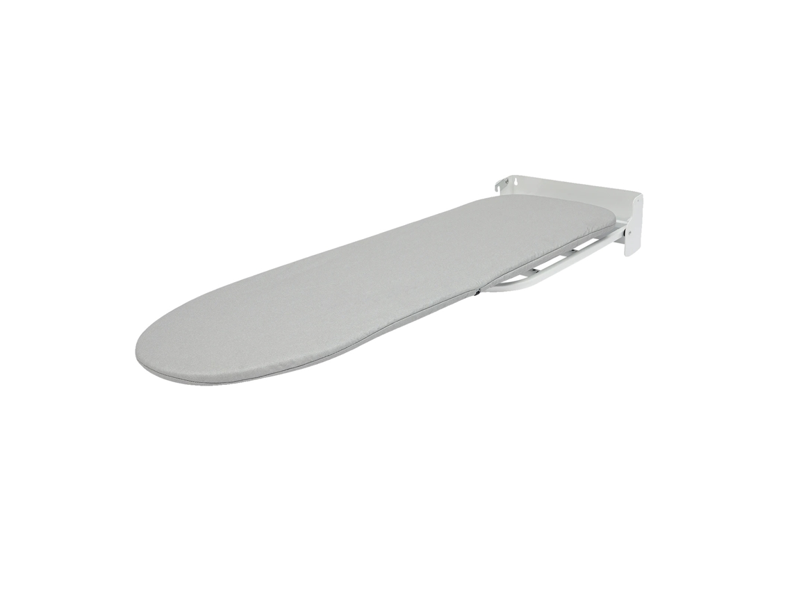 Tabla de planchar de pared, plegable, color gris.
