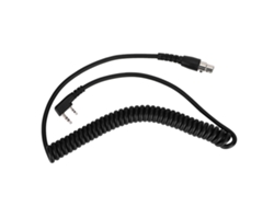 Cable En Espiral De 2 Pines A 5 Pines Para Radios Bidireccionales Y Auriculares Hyt/relm.