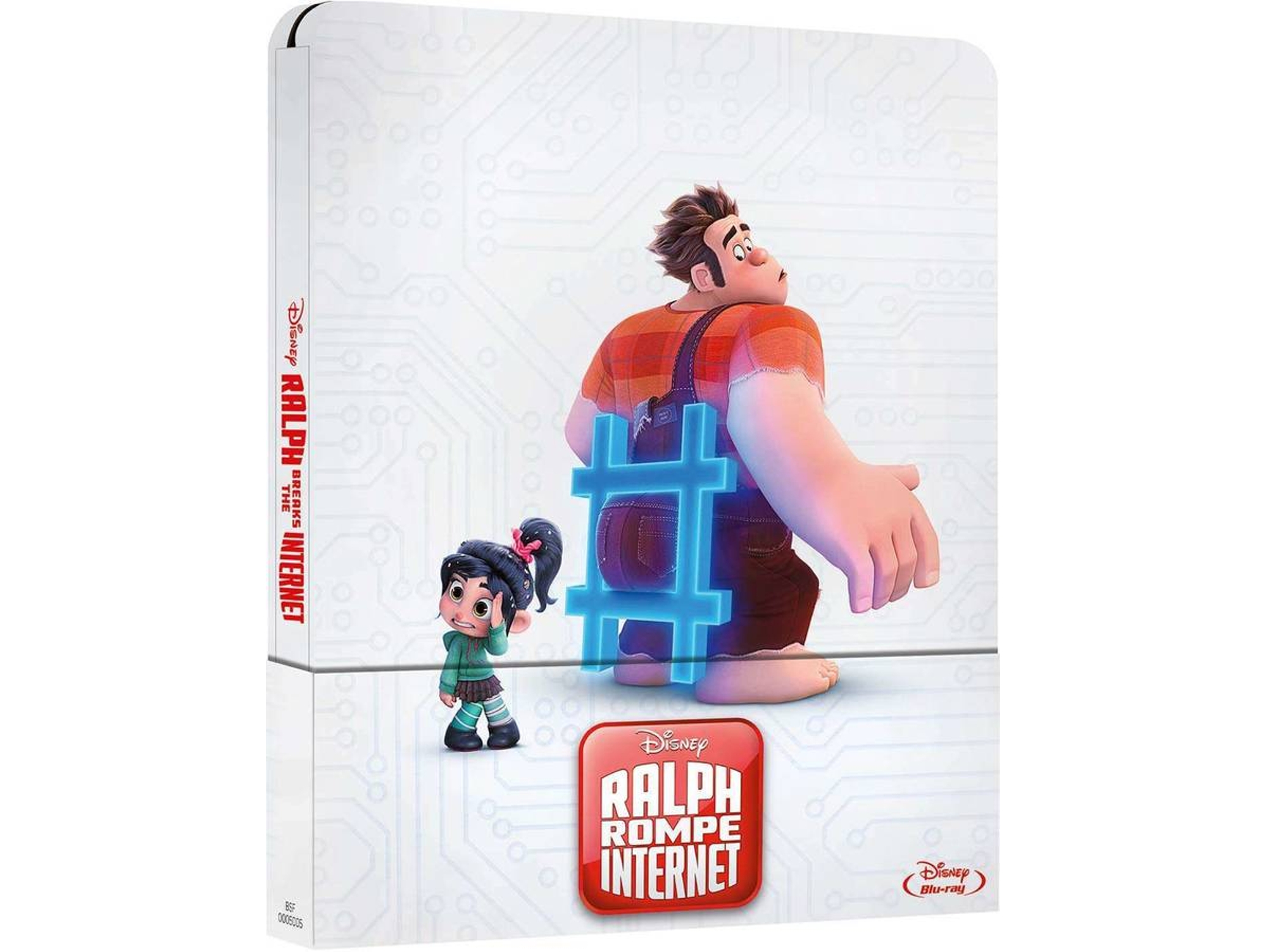 Blu-Ray Ralph Rompe Internet Steelbook (Disney - Edición en español)