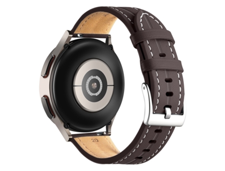 Correa de piel auténtica 22mm liberación rápida ajustable para Realme Watch 3/Huami Amazfit GTR 4/GTR 4 Pro - café