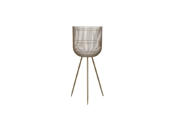 Macetero DKD HOME DECOR Dorado Metal (34,5 x 34,5 x 87 cm)