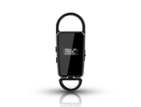 Grabadora de Voz Pen U Disk Llavero de larga distancia Llavero Bloqueo Play Mp3 Llavero con pantalla 16Gb