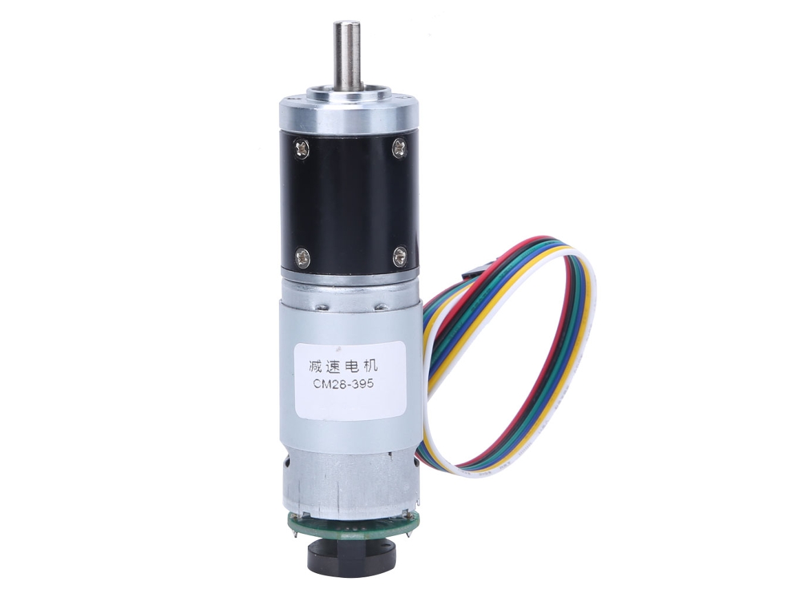 2026velora-motor De Corriente Continua Con Reductor De Velocidad Y Encoder 12v 330rpm De Metal