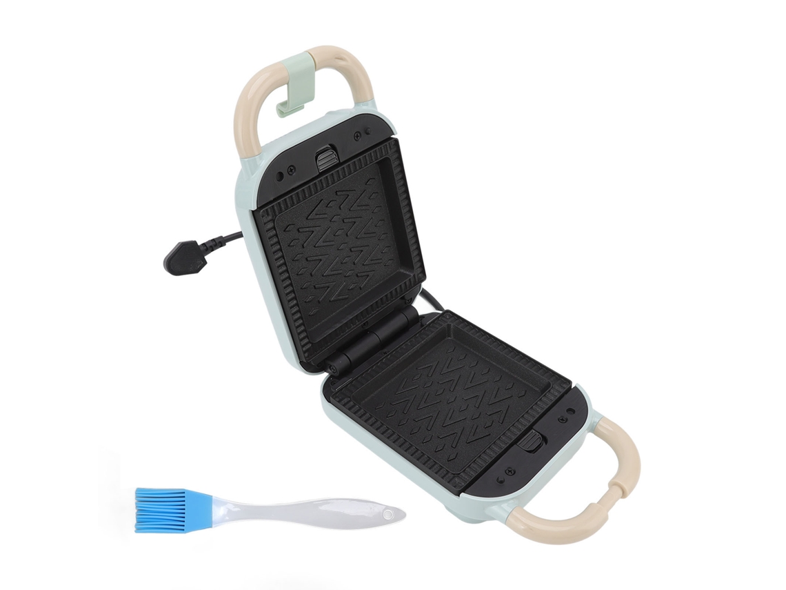 Gofrera Multifuncional 2 En 1 Con Placas Antiadherentes Extraíbles Para Desayunos Y Repostería.