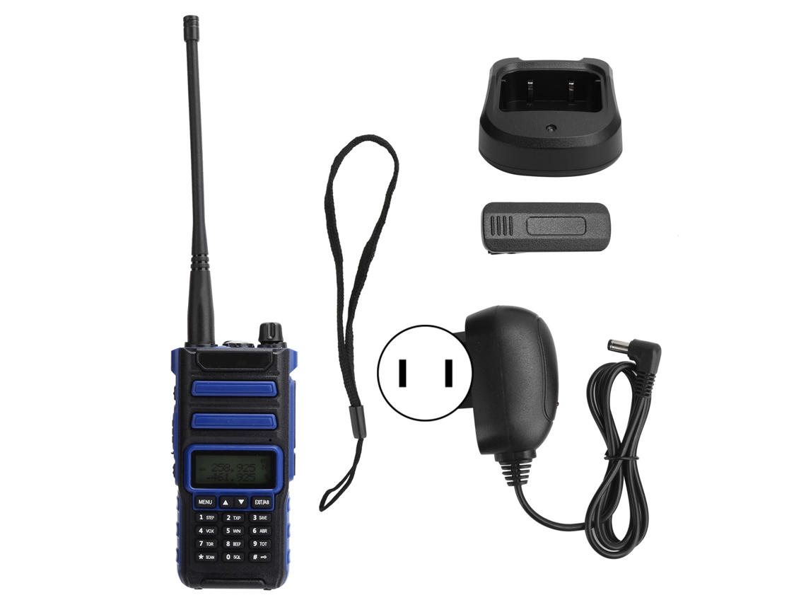Radios portátiles de doble banda con pantalla LCD