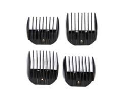 2026-4 Pcs/set Pentes Guia De Corte De Cabelo Peças De Reposição Acessórios Para Cortador Preto