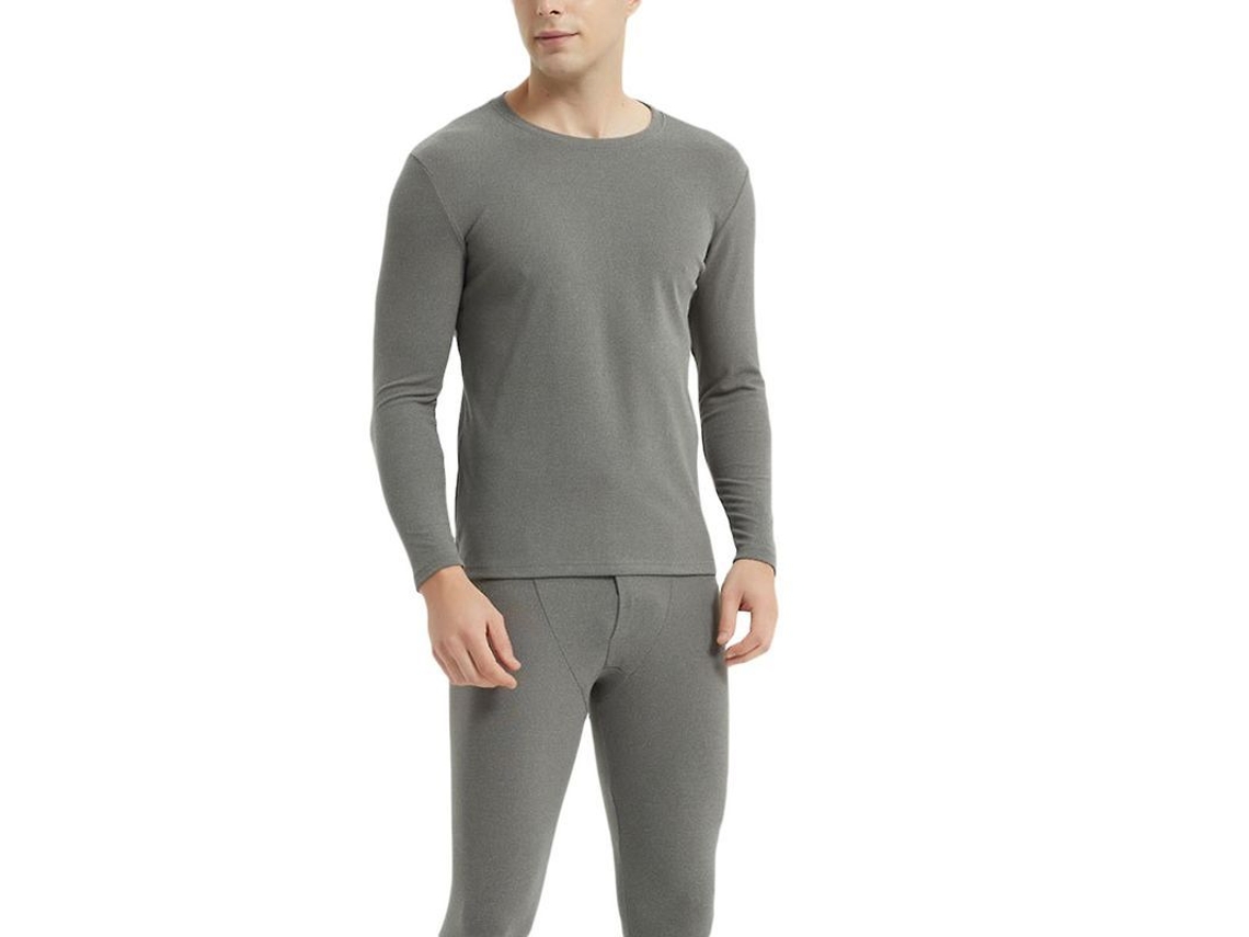 2026-ropa Interior Termica Para Hombre Mystdiy Long Johns De Punto Elastico Anti-pilling Con Manga Larga Y Modelado Corporal
