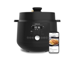 Olla Programable  Newlux SmartChef V600 6L (1200W) 4 Niveles de presión, 17 Programas y Vaporera 2 Niveles Negro