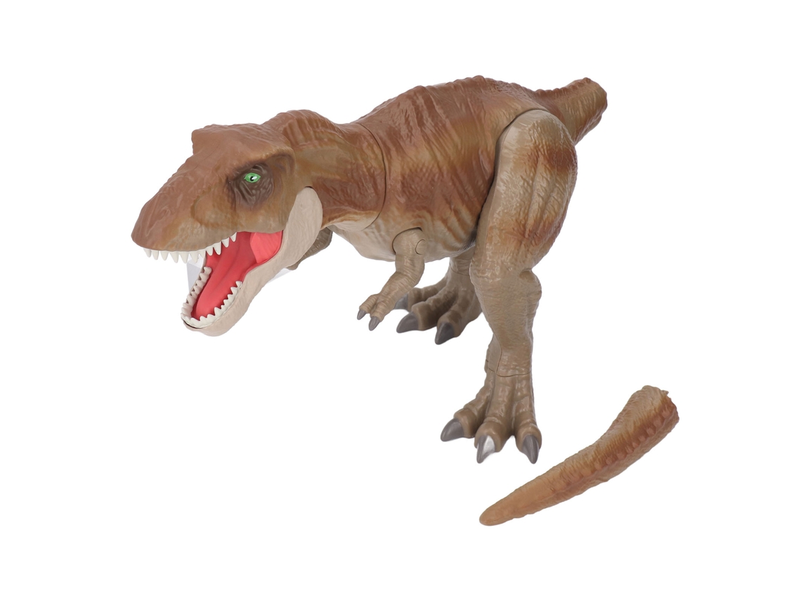Juguete De Simulación De Dinosaurio Pintado A Mano Con Textura Ligera Y Articulaciones Móviles, De Color Marrón.