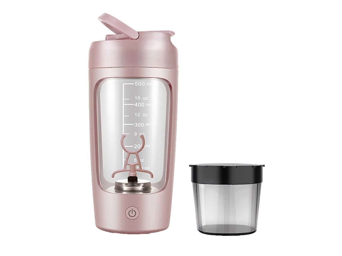 Botella mezcladora de proteínas eléctrica con vaso mezclador, licuadora portátil para gimnasio, 100% nuevo, Nostalgia88