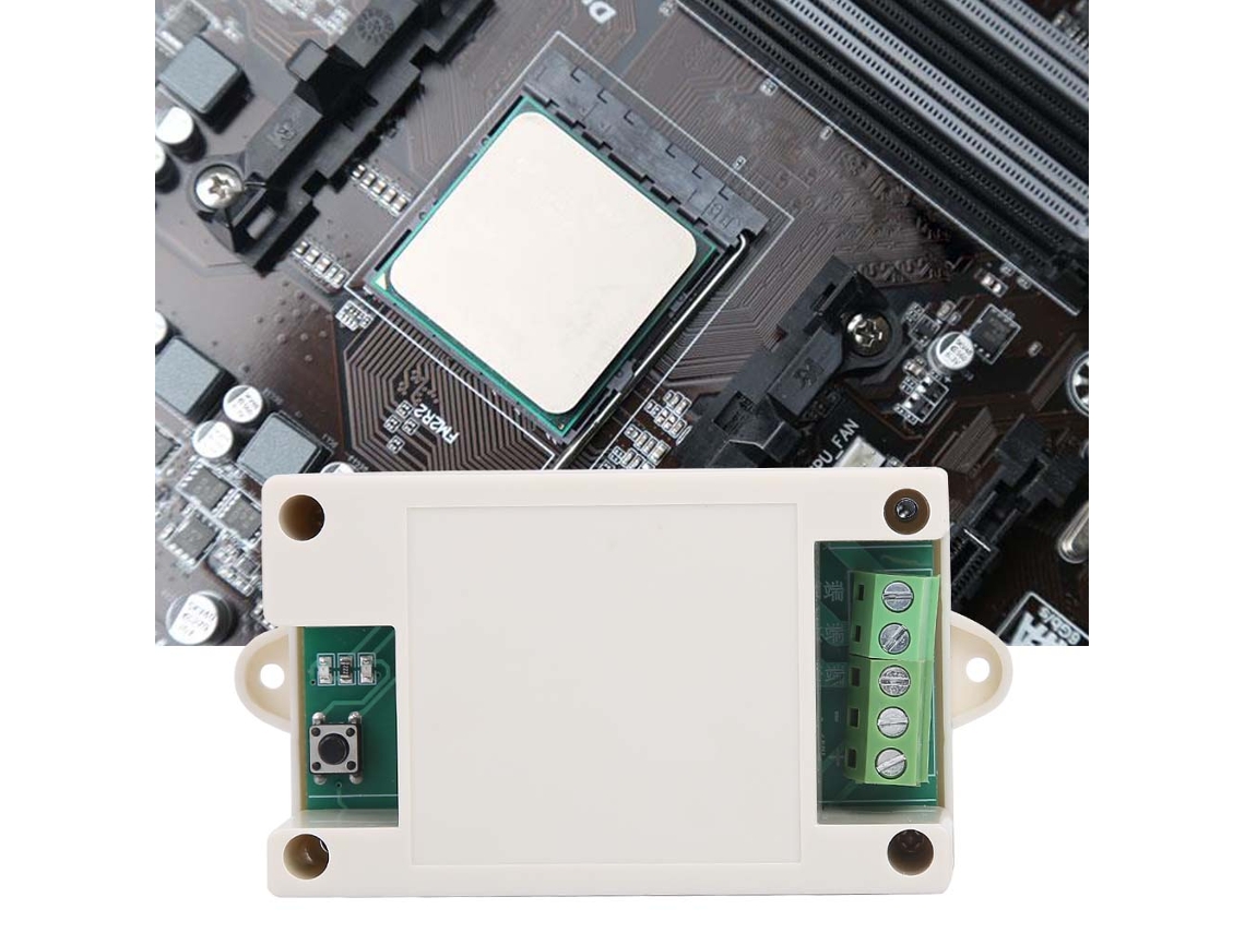 Módulo de relé inalámbrico DC7-30V con control remoto y temporizador para hogares inteligentes