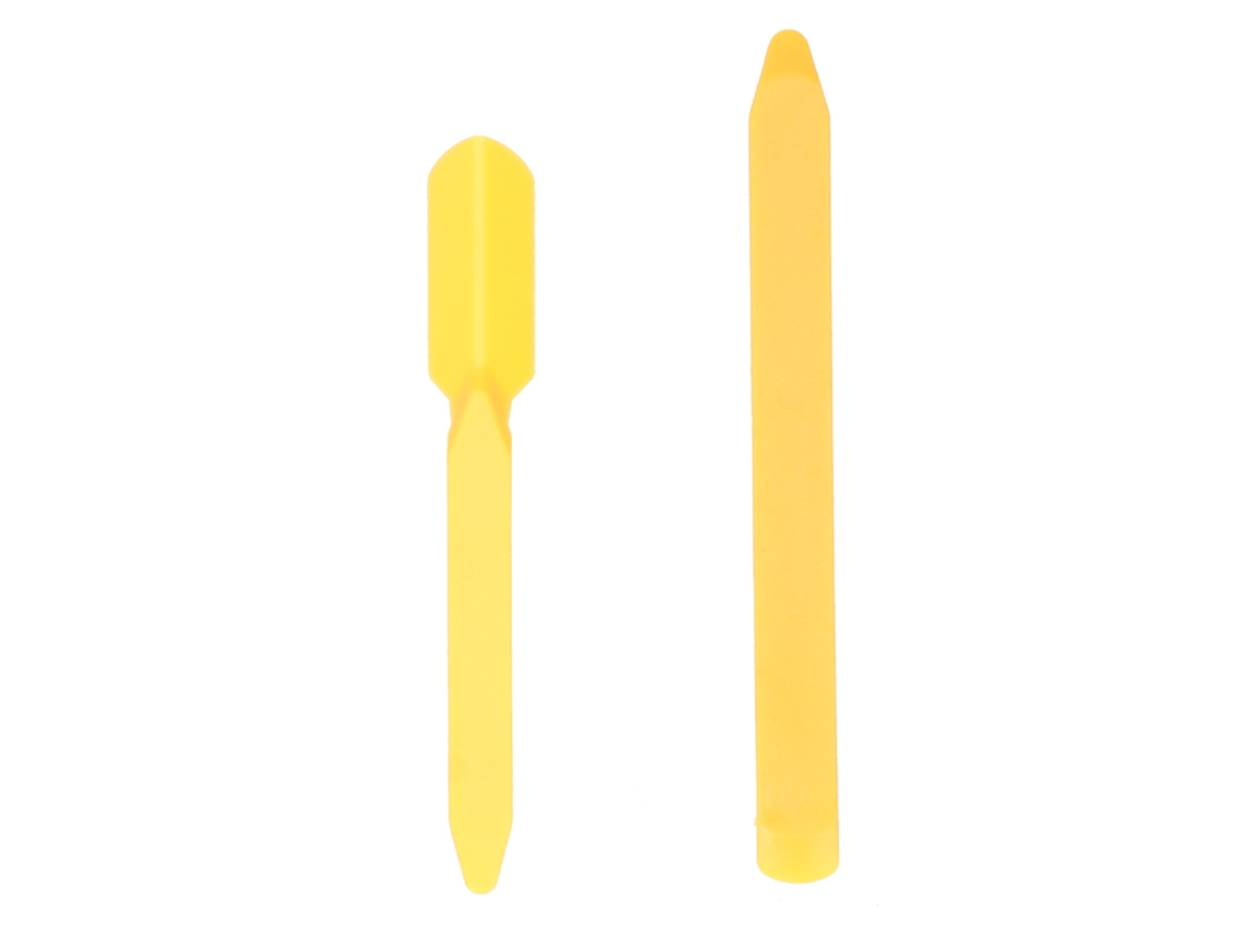 Conjunto de 2 ferramentas de silicone para raspar e remover adesivos - Adequado para pisos, azulejos e vidro.