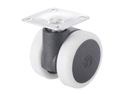Ruedas Goma 40 Mm 1,5 Pulgadas Universales Giratorias Freno