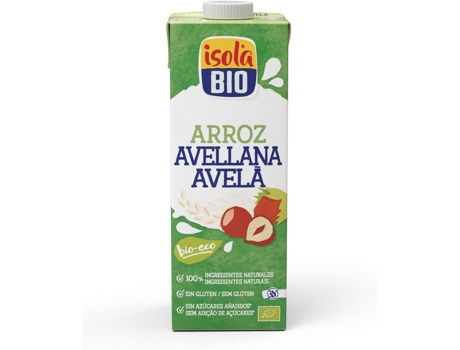Bebida ISOLABIO De Arroz Y Avellanas Bioitro