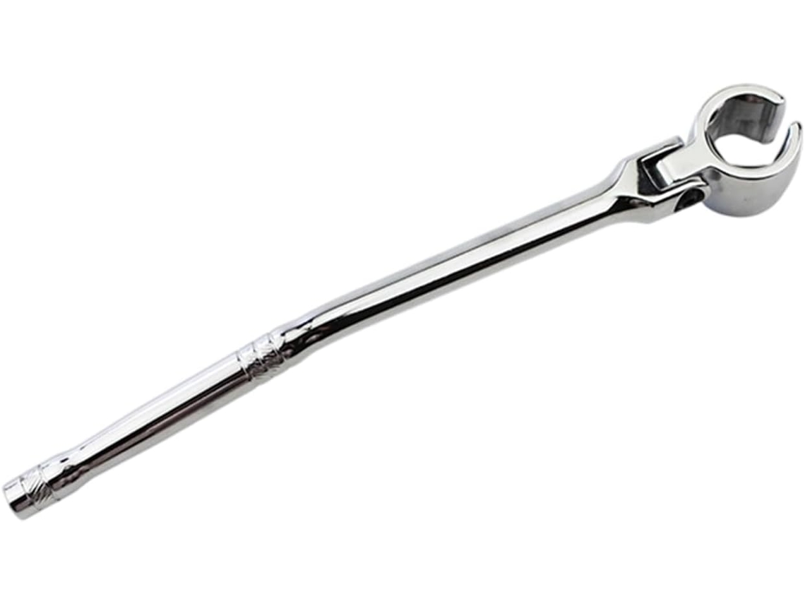Llave Inglesa De Sensores De Oxígeno De Cabeza Flexible De 7 8 Pulgadas, 22 Mm, Acero Doble Hexagonal De 6 Puntos Y 12