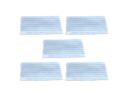 Conjunto de Toallas Kofihety de Fibra de Bambú Azul - 5 uds (25x35)