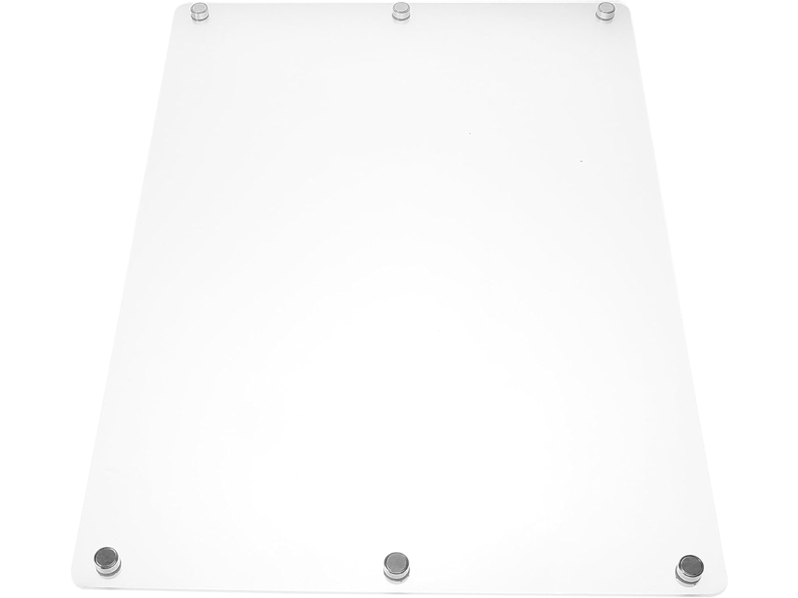 Planificador Magnético Transparente De 42x30 Cm, Pizarra Blanca Borrable Para Nevera