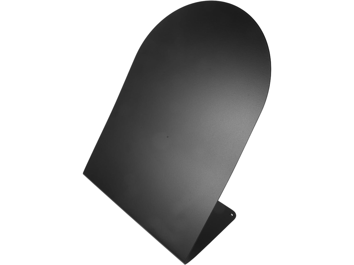 Tablero de anuncios magnético negro borrable para escritorio, ideal para la cocina, la escuela, tomar notas y organizar.
