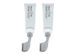 Vlrla-2 Unidades Plant Fruit Black Cabelo Dye Cream Para Gray Cabelo 80ml