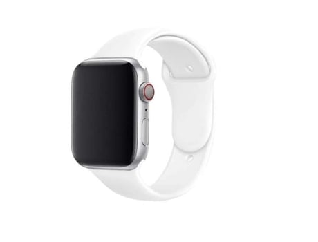 Correa Pulsera Silicona Suave para Apple Watch Series 6 44Mm Blanco