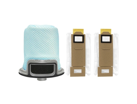 3 peças para xiaomi roborock s7 plus t7s t7 plus saco de pó filtro frontal
