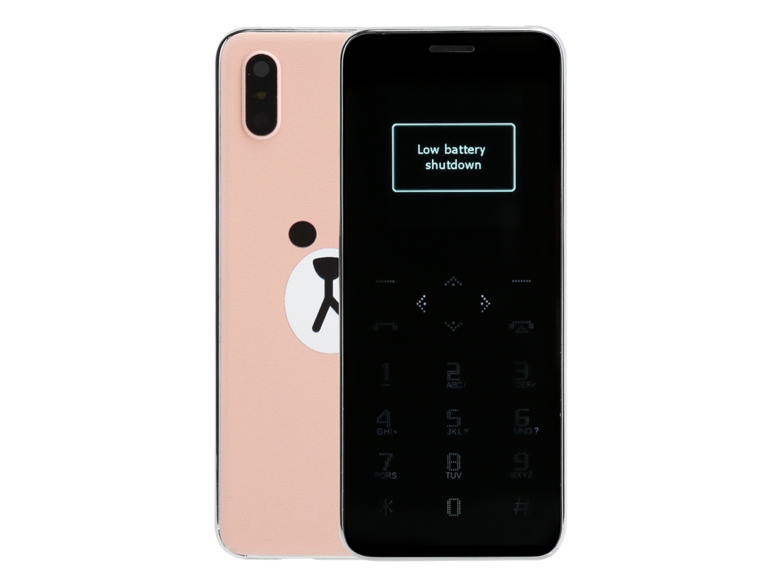 Smartphone Portátil Con Control Táctil, 32 Mb + 32 Mb, Doble Sim, Modo De Espera, Diseño De Oso.