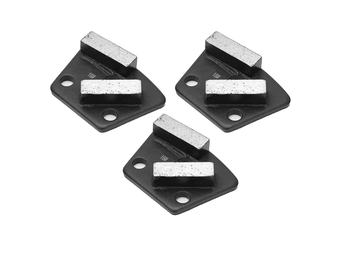 Piezas De Bloque De Reemplazo De Buje De Diamante, Tira Larga Para Pulir Piedra Dentada De Cemento Y Hormigón.